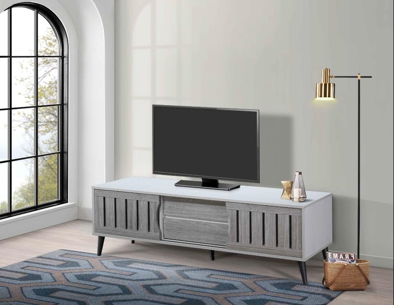 MAF furniture MAF Modern Multifunctional TV Table Stand with Storage Unit and Drawers - Image 1